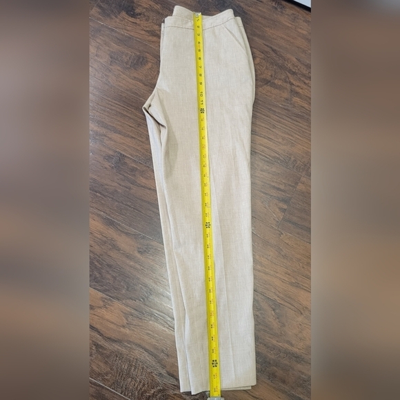 Nordstrom halogen taylor fit curvy fit Linen pants. Size 10 NWT - Picture 8 of 10